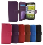 New Standcase Wallet ZTE Blade V8 (Svart)