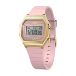 ICE-WATCH - Ice Digit Retro Blush Pink - Montre Rose pour Femme avec Bracelet en Plastique - 022056 (Small)