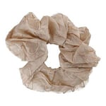 By Stær Manuella Scrunchie Beige Hjärtan- 1 st