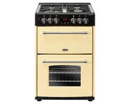 Belling Farmhouse 444444713 60cm Dual Fuel Cream Range Cooker