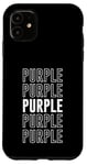 Coque pour iPhone 11 Violet