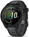 Garmin 010-02863-30 Forerunner 165 Music Svart/Gummi Ø43 mm