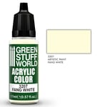 Acrylic Color FANG WHITE - Peinture Acrylique blanch Aerographe GSW