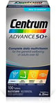 Centrum Advance 50 Multivitamin Mineral Tablets 24 Essential Nutrients Includin