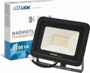 Led-Strålkastare Floodlight 30W 2550Lm 4000K Ip65 Neutralvit Nw Svart 3 Års Garanti Led Labsfaroform