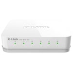 D-Link - 5 Ports Easy Desktop Switch - 10/100/1000 Mbps