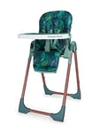 COSATTO Noodle 0+ Highchair - Compact, Height Adjustable, Foldable, Easy Clean, from Birth to 15kg (Midnight Jungle)