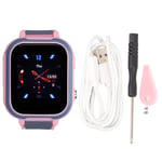 Lt21 ¿ Montre Connect&eacute;E Pour Enfants, &eacute;Tanche Ip67, &eacute;Cran Tactile Couleur Hd 1,4 Pouces, T&eacute;L&eacute;Phone Portable, Avec Voix, Vid&eacute;O, Chat, Alarme Sos