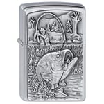 Zippo 2000407 Lighter, Metal, Silver, Taille Unique