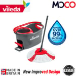 Vileda Easy Wring Clean 2in1 Turbo Microfibre Head Suitable For All Hard Floor