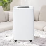 Déshumidificateur 12 L/jour pour 15㎡, déshumidificateur 3 en 1, purificateur d'air, sèche-linge, réservoir d'eau 1,5 l, minuterie 24 heures,