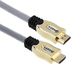 10x PRO-GOLD HDMI 1 Meter Cable V2.0 High Speed 24K Gold 4K UltraHD TV 3D 2160p