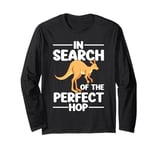 In Search of the Perfect Hop Kangoroo Long Sleeve T-Shirt