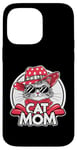 Coque pour iPhone 14 Pro Max Cat Mom Happy Mother's Day For Cat Lovers Family