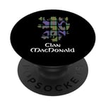 Clan McDonald Tartan Nom de famille écossais Scotland Pride PopSockets PopGrip Adhésif