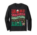 In My Christmas Shopping Era Cute Holiday Xmas Women Girl Long Sleeve T-Shirt