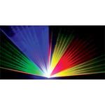 Ibiza Light SCAN1100RGB - Laser avec 5 ou 34 canaux DMX - 1100mW - Effets animation, tunnels, plafonds