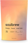 SoulBrew Rise Mushroom Coffee Alternative - with Lion's Mane, Cordyceps,...