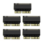 10PCS M.2 adaptateur PCIe M2 à SSD pour ordinateur portable Apple pour Macbook Air Pro 2013 2014 2015 A1465 A1466 A1502 A1398 PCI-E x4