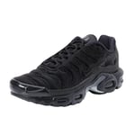 Nike Femme Air Max Plus Sneaker, Voile Noir Anthracite Noir, 38.5 EU