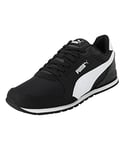 PUMA Unisex ST Runner v3 NL Sneakers, Puma Black-Puma White, 11 UK