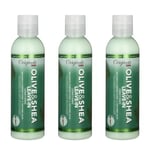 3x Originals by Africa's Best Olive & Shea Leave In Conditioner 177ml/6 oz