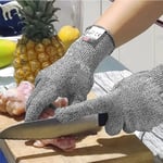 Gants de s¿¿curit¿¿ anti-coupure pour jardin PE niveau 5",haute r¿¿sistance,anti-rayures,coupe de verre polyvalente,cuisine industrielle,"jardinage - Type L(24CM)