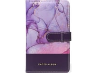 Loveinstant Fotoalbum 96 St För Fujifilm Instax Mini 40 11 9 8 7 7S 90 70 Evo Liplay / Purple Marble