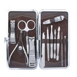 12pcs Manicure Pedicure Set Nail Care Scissors Clippers Tool