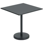 Linear Table Steel 70x70 cm, Anthracite