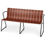 Ocean Bench, Burnt Red