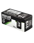 MAXELL SR 616SW batteri - 10 x SR616SW - Zn/Ag2O