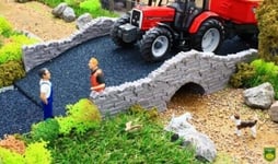 BRUSHWOOD TOYS - Accessoire pour Diorama - Pont de Pierre - 1/32 - BT3064