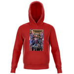 Guardians of the Galaxy Photo Comic Cover Kids' Hoodie - Red - 3-4 Years