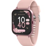 Reflex Active Series 17 Smart Watch - Pink, Silicone Strap, Pink