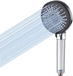 Pommeau de douche, Filtre Economie Deau,Pommeau de Douche Economie Deau,Douchette Douche Salle de Bain avec 5 Modes de Pulvérisation, Design Turbocompressé