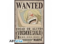 Poster - One Piece - Wanted Sanji New 2 - 52 x 35 cm - ABYstyle