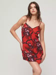 Superdry Printed Mini Slip Cami Dress