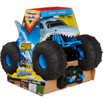 Monster Jam Megalodon Storm All Terrain Remote Control Monster Truck in Grey