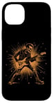 Coque pour iPhone 14 Plus Rock n Roll Rockabilly Heavy Death Metal Musique Guitares