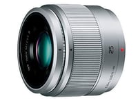 Panasonic Camera Lens LUMIX G 25mm F1.7 ASPH. Silver H-H025-S micro four thirds