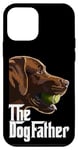 Coque pour iPhone 12 mini Le père du chien Brown Labrador Chocolate Retriever Lab Dad