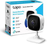 Tp-Link Camera De Securite Ip Interieure C100 1920 X 1080 Pixels,Camera De Securite,Sans Fil,Rcc,Ce,Blanche,105°