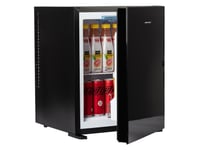 Mpm-30-Mbs-06/L Minibar Køleskab Fritstående Med Glas Front Sort