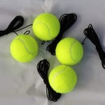 MENGDI Outils d'aide à la Formation au Tennis Entraîneur de Tennis rebondissant Autonome Entraîneur de Sparring Partner pour Unisexe avec Balle de Corde élastique-Entraîneur * 3 balles