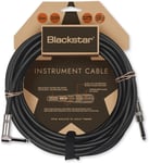 Câble d'instrument 6 m (20 pieds) Jack droit ¿ vers Jack coudé ¿ pour basse/guitare électrique/électro-acoustique/clavier/ampli