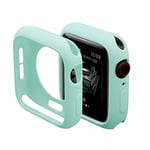 Compatible avec Apple Watch Series SE 6/5/4, 40 mm, Coque de Protection en TPU Ultra Fine et résistante aux Chocs pour Vert Menthe