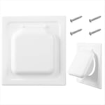 Durable Dual Door Dryer Vent Cover Vent Covers for Wall  Indoor Dryer Vent