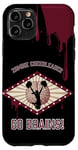 Coque pour iPhone 11 Pro Costume d'Halloween de pom-pom girl zombie