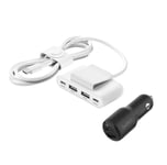 Belkin USB Port extender - Vit + Belkin - 42W Billaddare